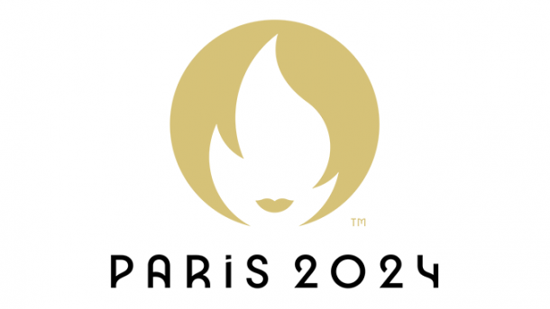 Logo des jeux olympiques Paris 2024, une flamme