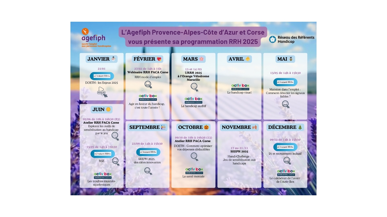 Découvrez le programme RRH 2025 en Provence-Alpes-Côte d'Azur et Corse ...