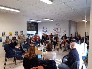 Discussions animées