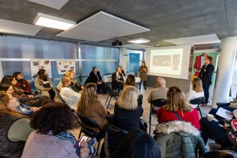 Témoignage des référents en compagnie Christophe ROTH, Président de l'Agefiph et Didier Eyssartier, Directeur Général de l'Agefiph