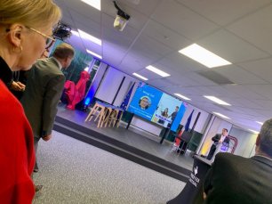 photo de la présentation