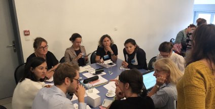Les référents handicap autour de la table pour échanger sur un sujet