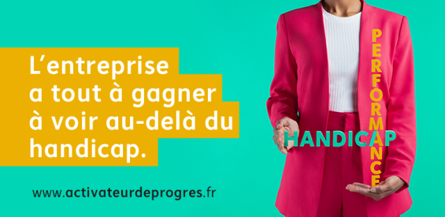 L'affiche de la campagne activateur de progrès
