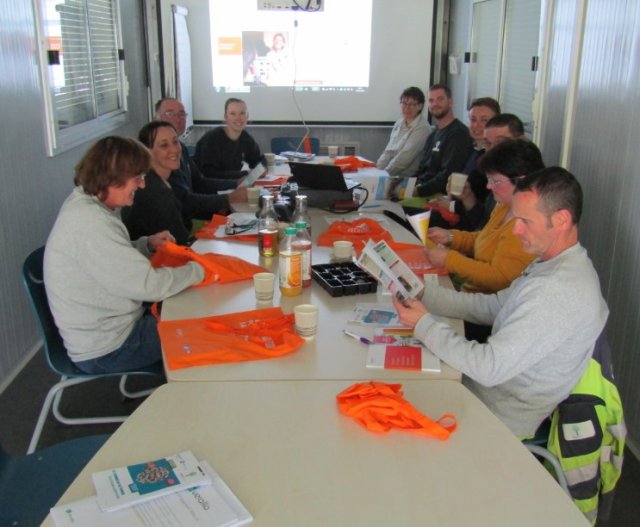 Sensibilisation au handicap du personnel d'Everglass Poitiers