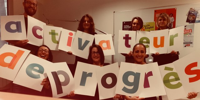 Activateur de progrès 2019 équipe Agefiph Poitiers
