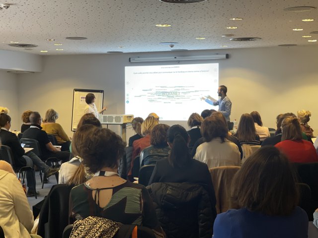 photo de la présentation