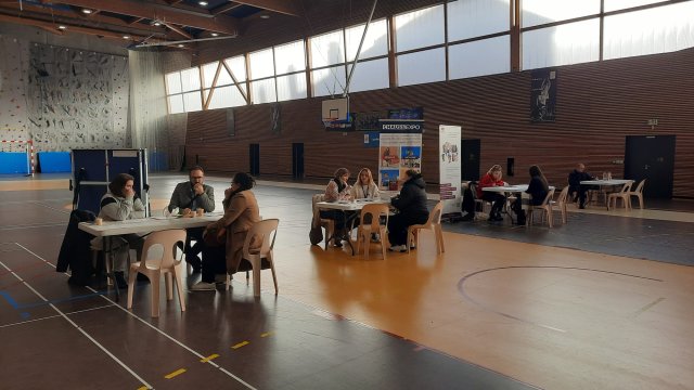 image du job dating de la matinée