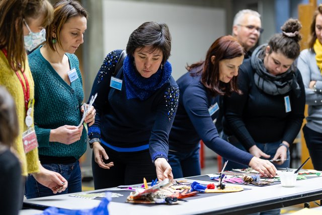 Référents lors de l'atelier