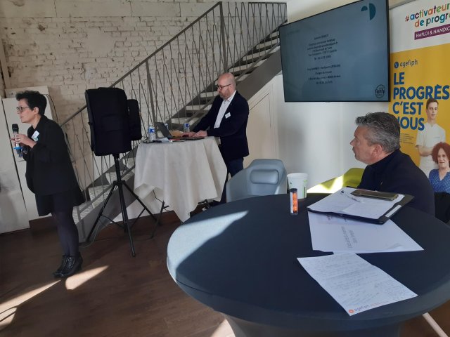 Matinale maintien dans l'emploi à Arras - Cap emploi 62 et SPST