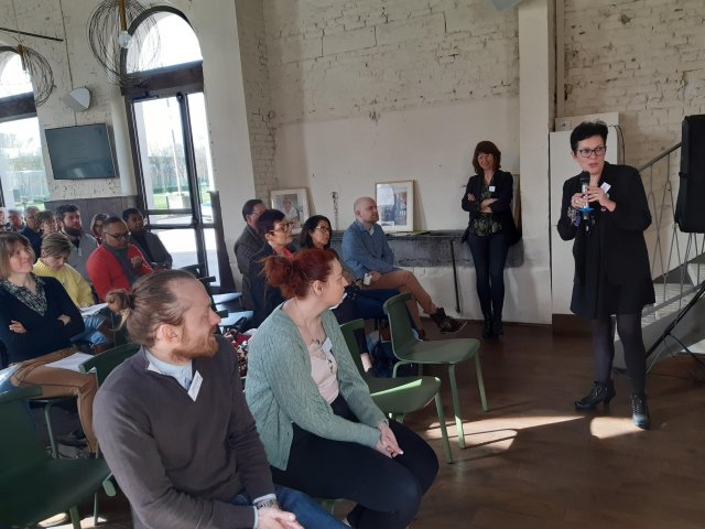 photo de groupe - Matinale maintien dans l'emploi à Arras - Cap emploi 62 et SPST