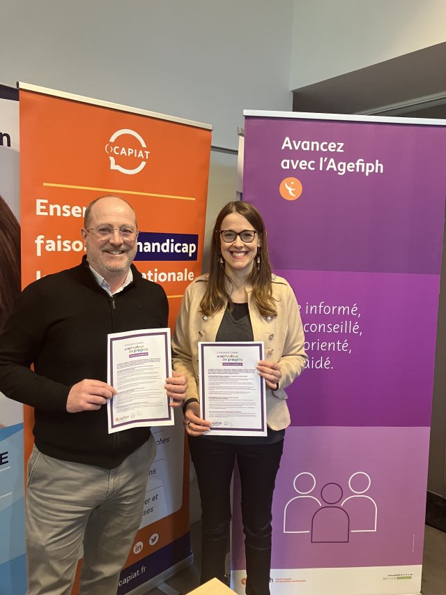 Représentant d'OCAPIAT et Agefiph