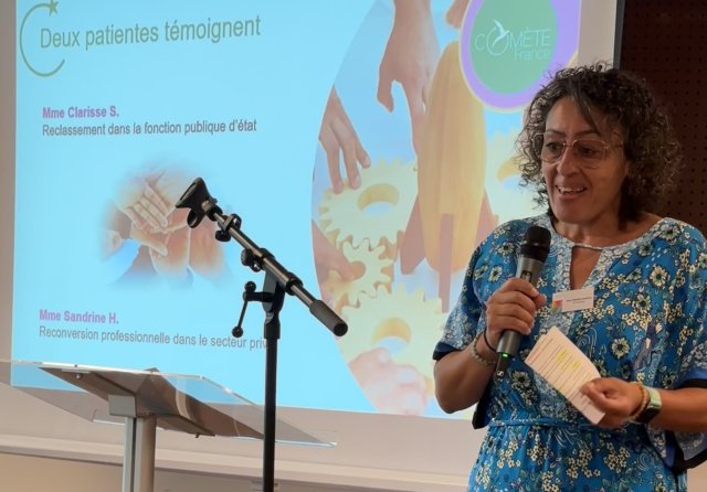 Témoignage patiente Comète