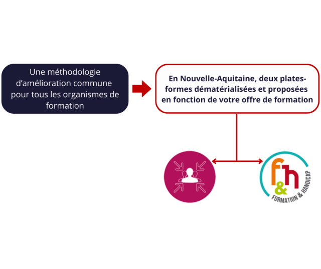 Schéma accessibilité parcours de formation