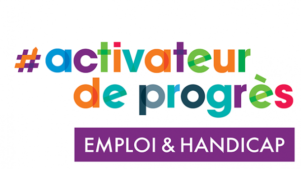 Logo Activateur de progrès. Emploi et handicap