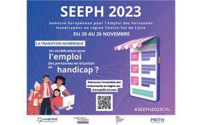 Semaine Européenne pour l'Emploi des Personnes Handicapées en région Centre-Val de Loire du 2à au 26 Novembre.