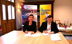 Signature entre l'Agefiph et le Puy du Fou