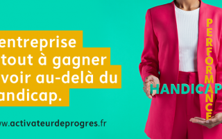 L'affiche de la campagne activateur de progrès