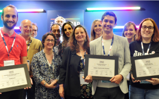 Remise de prix start up au salon handicap