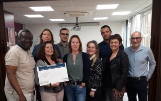Les équipes de l'Agefiph et l'ARACT Hauts-de-France réunit autour d'un escape game