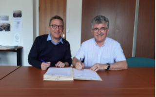 Signature de la Convention