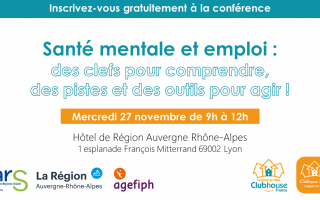 Affiche santé mentale et emploi 