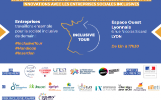 visuel de l'affiche Inclusive tour Lyon