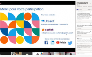 Capture webinaire Teams Urssaf oeth