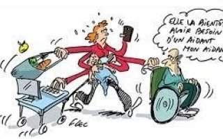 Elle va bientôt avoir besoin d'un aidant mon aidante !