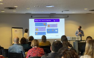photo de la présentation