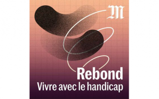 Visuel podcast Rebond, vivre avec le handicap. Partenariat Le Monde - Agefiph