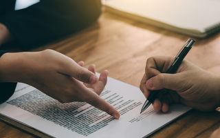 Signature de contrat/convention