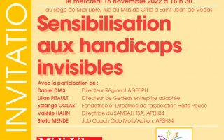 sensibilisation aux handicaps invisibles