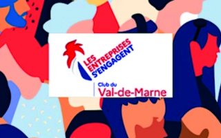 Le logo "Club les entreprises s'engagent Club du Val-de-Marne