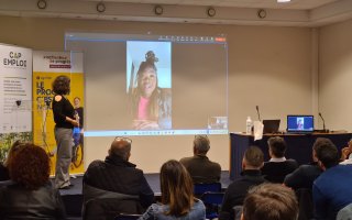 Alexandra Nouchet nous partage en visioconférence son parcours sportif et professionnel