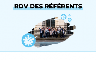photo de groupe promouvant les rendez-vous des référents