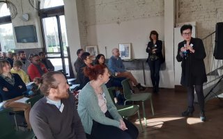 photo de groupe - Matinale maintien dans l'emploi à Arras - Cap emploi 62 et SPST