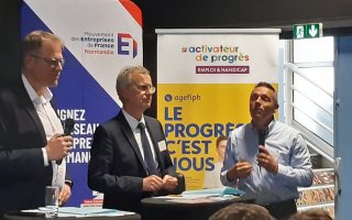 Signature Convention Agefiph - Medef Normandie
