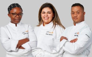 Documentaire Comme des chefs : les 3 chefs au concours l’Assiette Gourm'hand, Gloria, Kenza et Zacharia