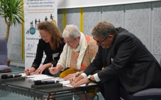 Signature du PRITH par la DREETS, l'Agefiph et le FIPHFP.