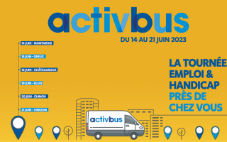 Activbus 2023 la tournée emploi et handicap près de chez vous
