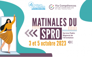 Illustration des Matinales du SPRO le 3 et 5 octobre 2023.