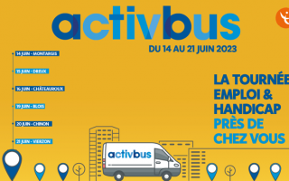 Activbus 2023 la tournée emploi et handicap près de chez vous