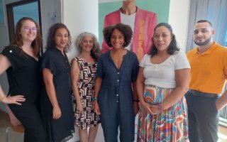 Equipe de l'Agefiph La Réunion- Mayotte ainsi que les participants au duoday