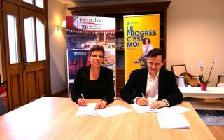 Signature entre l'Agefiph et le Puy du Fou