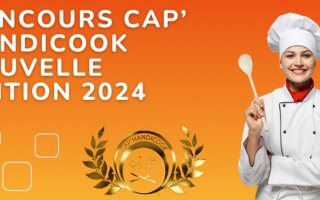 Concours Cap'Handicook nouvelle édition 2024, photo d'une jeune cuisinière en tenue