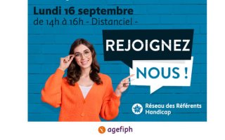 Recruter des collaborateurs en situation de handicap ? C'est possible ! Lundi 16 septembre de 14h à 16h en distanciel. Réseaux des Référents handicap